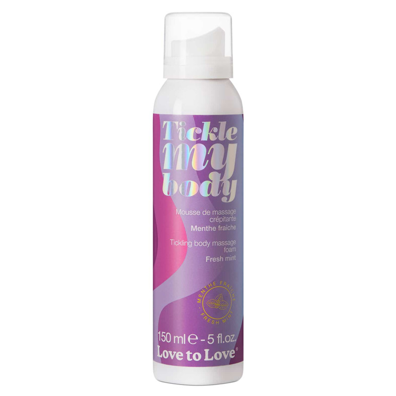 Love to Love Mousse de massage crépitante Tickle My Body Menthe 150ml